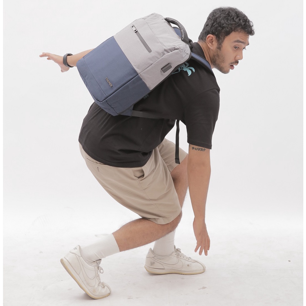 Tas Ransel Pria 25 Liter Tracker Greyside 06
