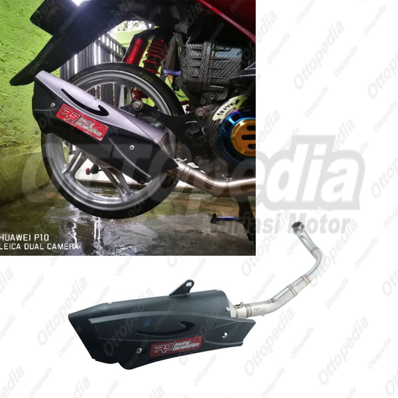 R9 Knalpot Racing Beat Karbu Misano