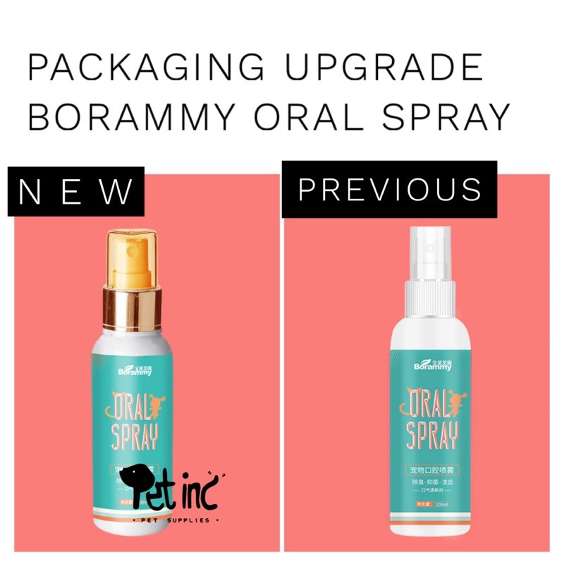 Borammy oral spray for freshen breath