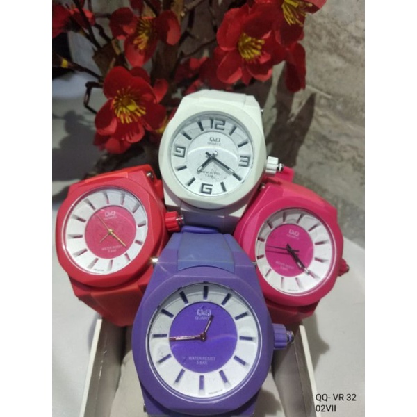 JAM TANGAN PRIA/WANITA Q&Q QNQ 100% ORIGINAL FREE BOX