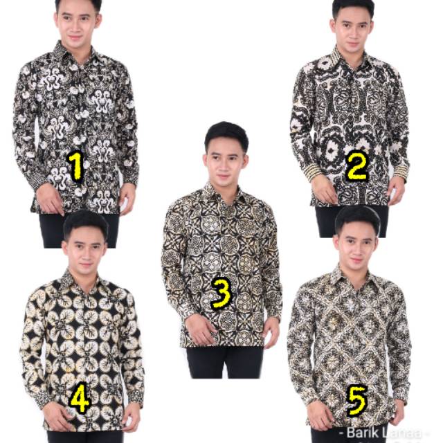 KEMEJA BATIK ALEXANDRE COTTON PRIA LENGAN PANJANG SIZE M L XL XXL TERLARIS