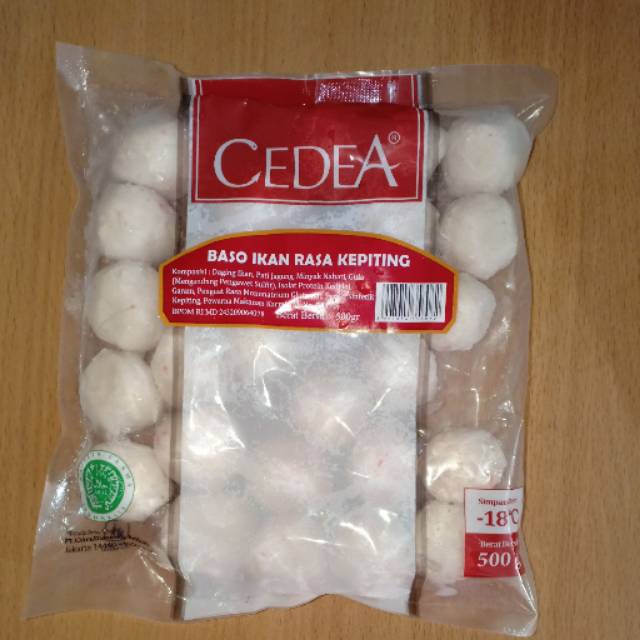 

Promo !! CEDEA baso kepiting 500gr