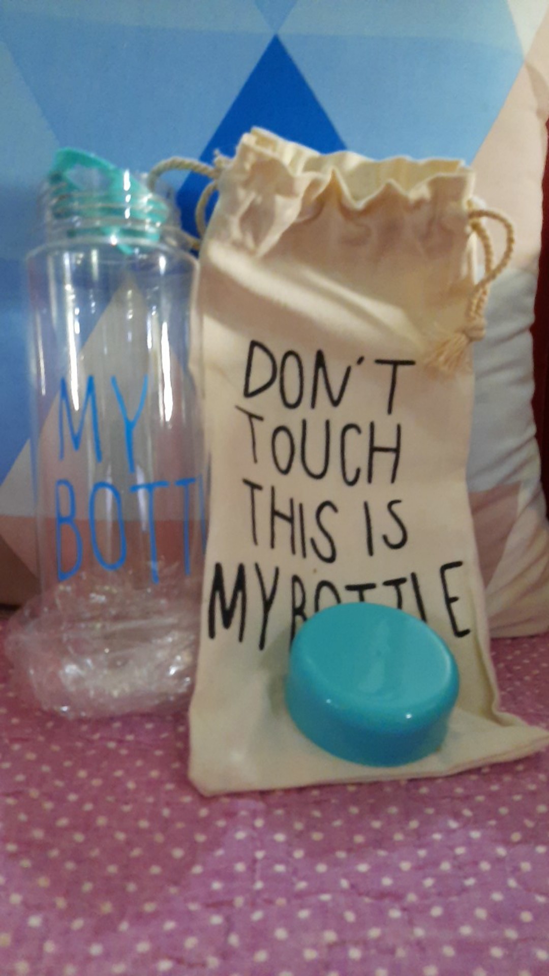 Botol Minuman My Bottle With Pouch/bag (my Bottle + Pouch)