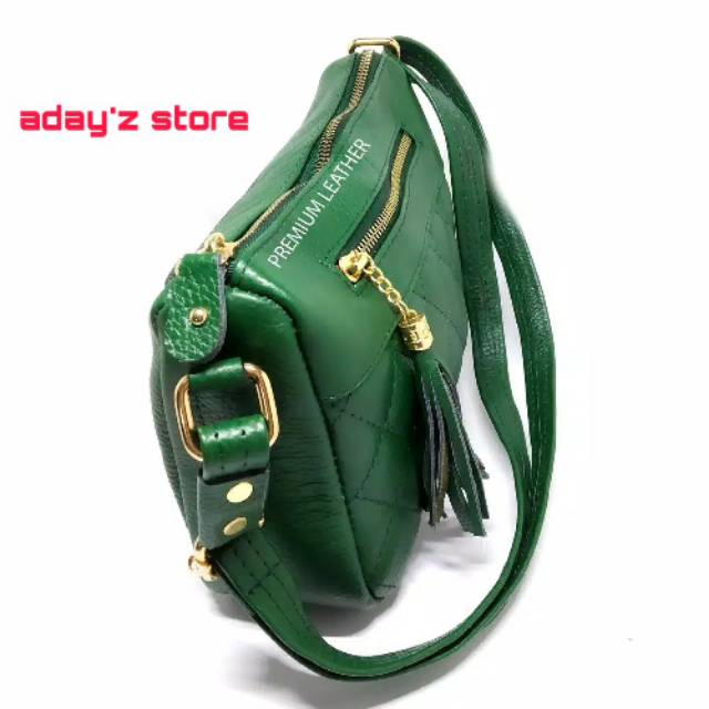 Tas Kulit Wanita Papirut Kulit Asli Sukaregang Garut