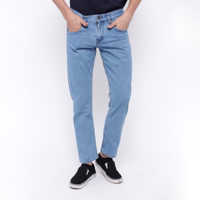 NEW ORIGINAL EDWIN Celana Jeans 01 Slim Fit Pria Panjang - BS 007