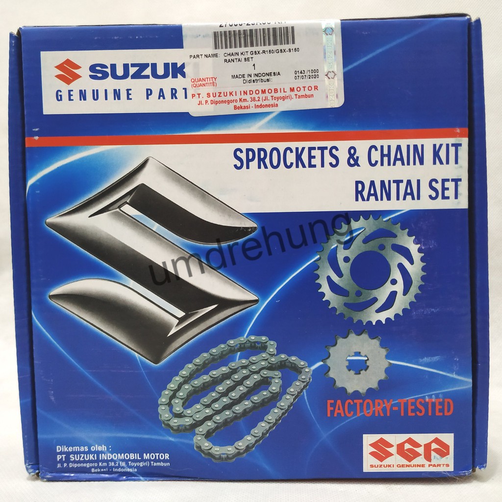 Gir Ger Gear Set SGP ORI SUZUKI GSX-R Bandit GSX-S 150