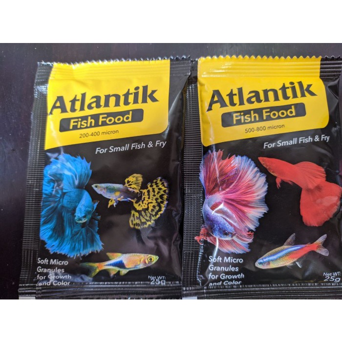 Pelet Ikan Hias Atlantik Pelet Pakan Ikan Kecil Cupang Molly Goby Floating Type