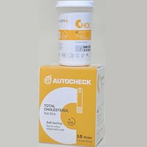 STRIP CEK KOLESTEROL AUTOCHECK , TEST STRIP KOLESTEROL AUTO CHECK , CHOLESTEROL STRIP AUTO CHECK