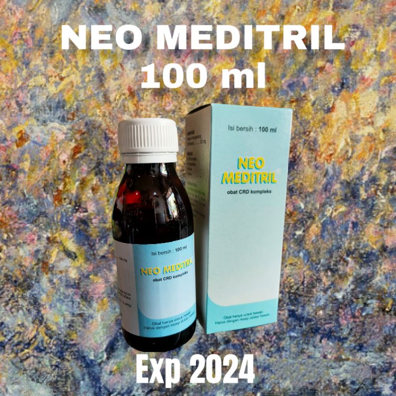 ne meditril 100 ml obat CRD pilek ngorok ayam medion