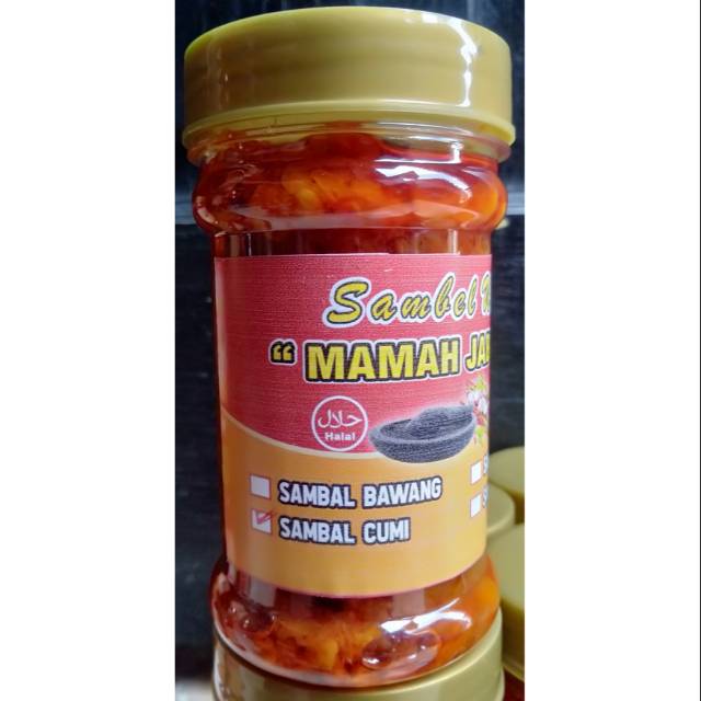 

Sambal baby cumi khas mamah jabbar