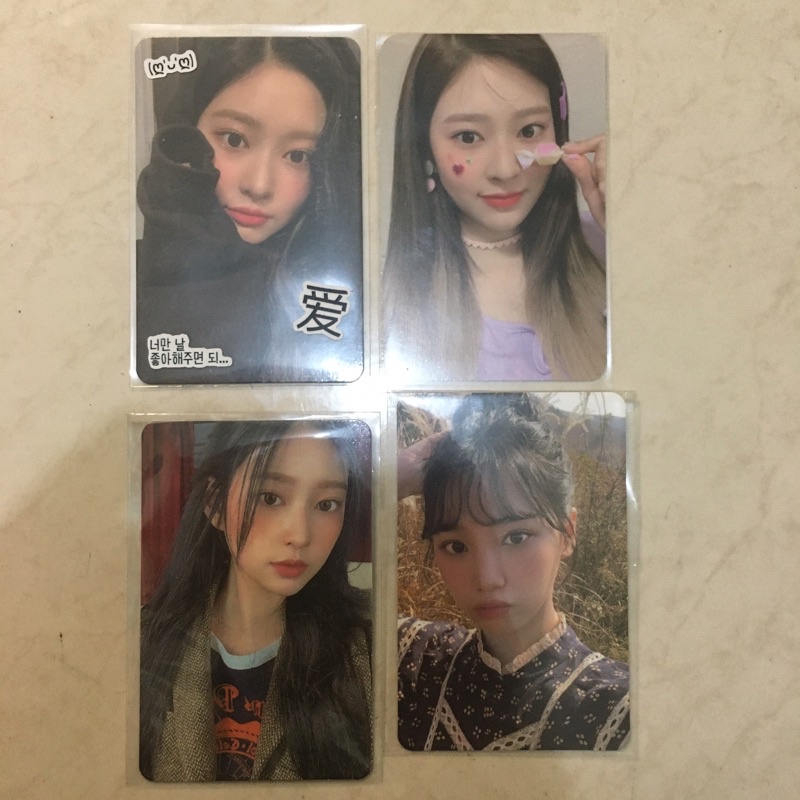 Photocard Minju Chaewon IZONE || Minju Hoodie, Minju Candy, Chaewon Minju Ilalang.