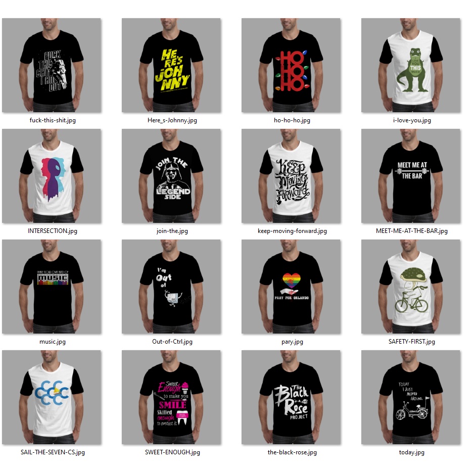 65 T-Shirt Distro Pack 4