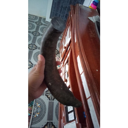 tanduk kerbau padat bahan gagang golok