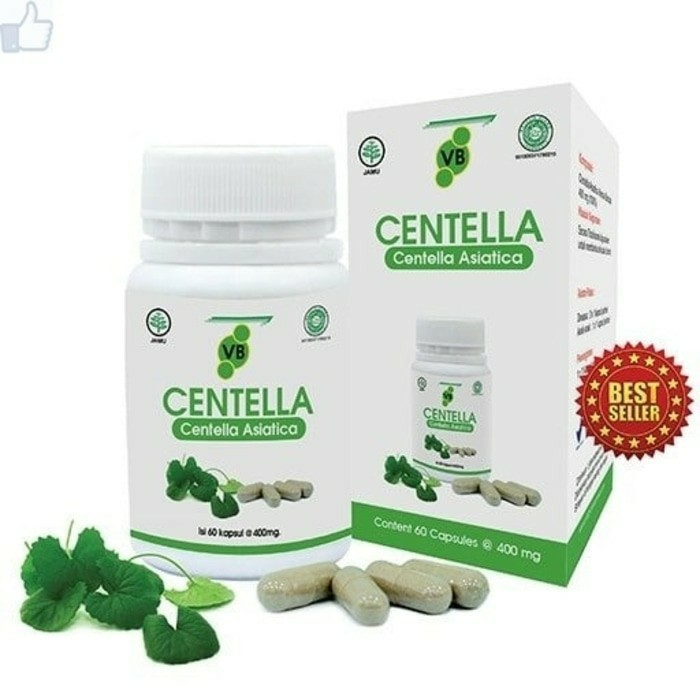 Vitabrain VB Centella Asiatica Suplemen Vitamin Otak Anak dan Dewasa Original BPOM