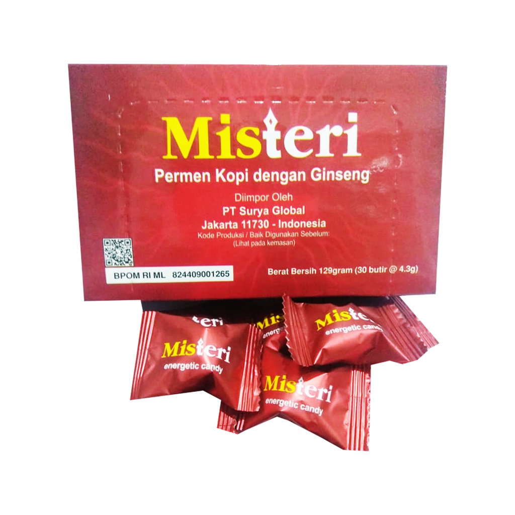 MISTERI- PERMEN STAMINA / BUTIR