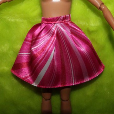 Rok Barbie - Baju boneka barbie