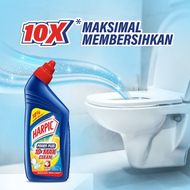 Harpic pembersih Toilet 750ml / 450ml / 200ml