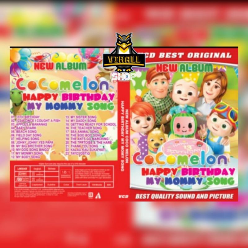 KASET LAGU ANAK "COCOMELON"