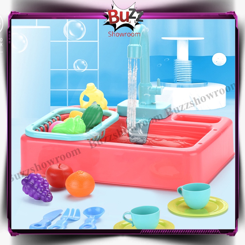 Kitchen Sink wastafel wash bin Mainan anak  cuci piring