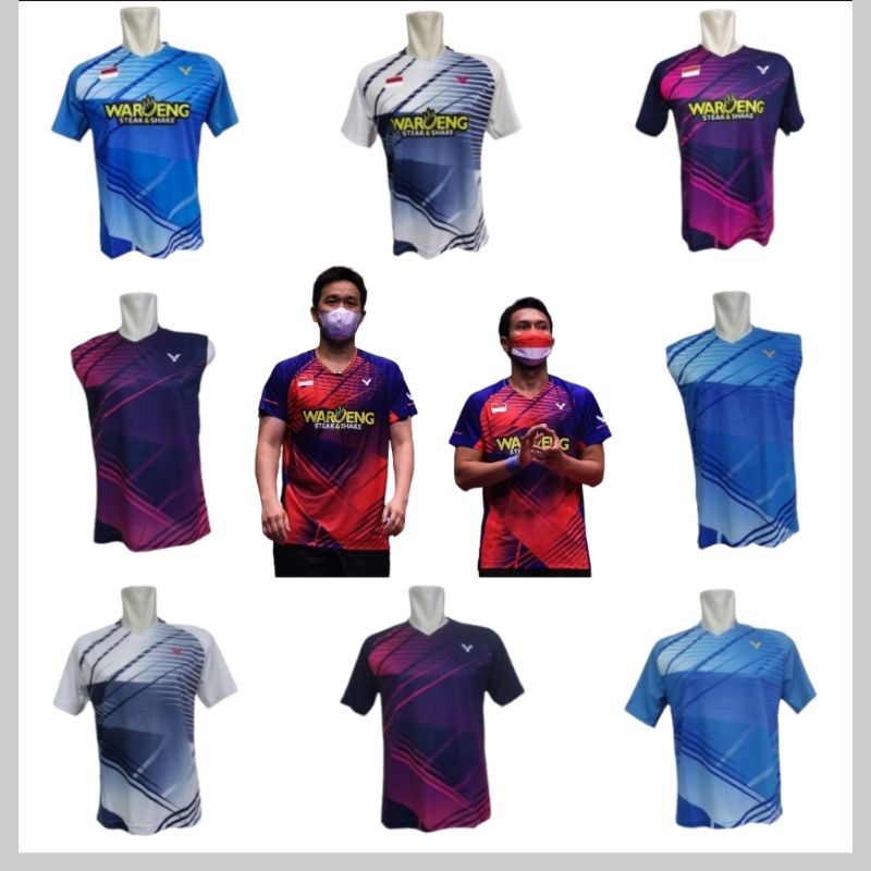 Jual Seragam Badminton Japan Open 2022 Kaos Atasan Baju Seragam