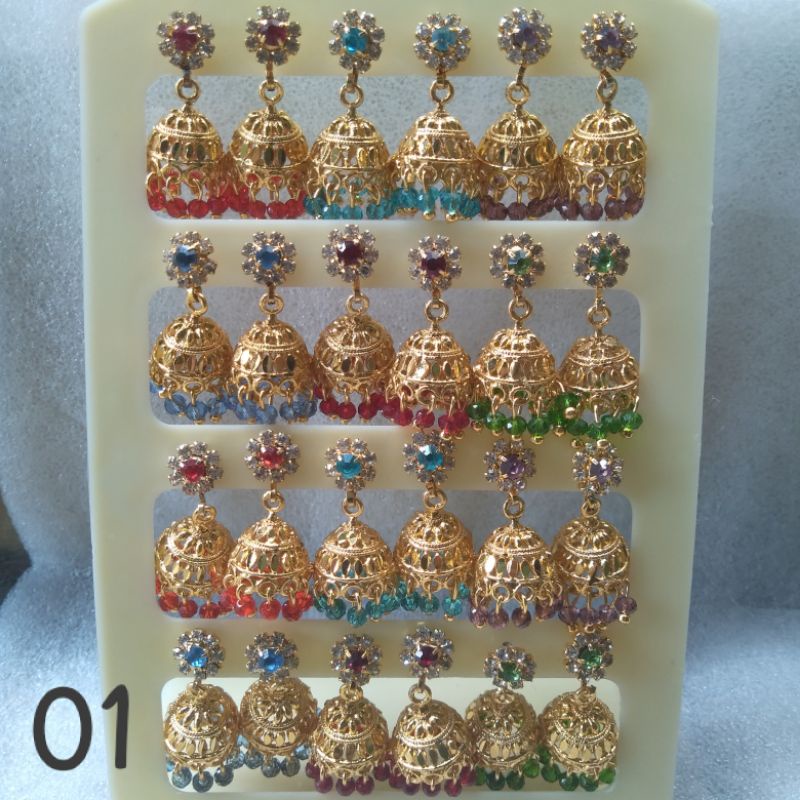 Anting Lonceng / Anting India / Jhumka / Anting Murah