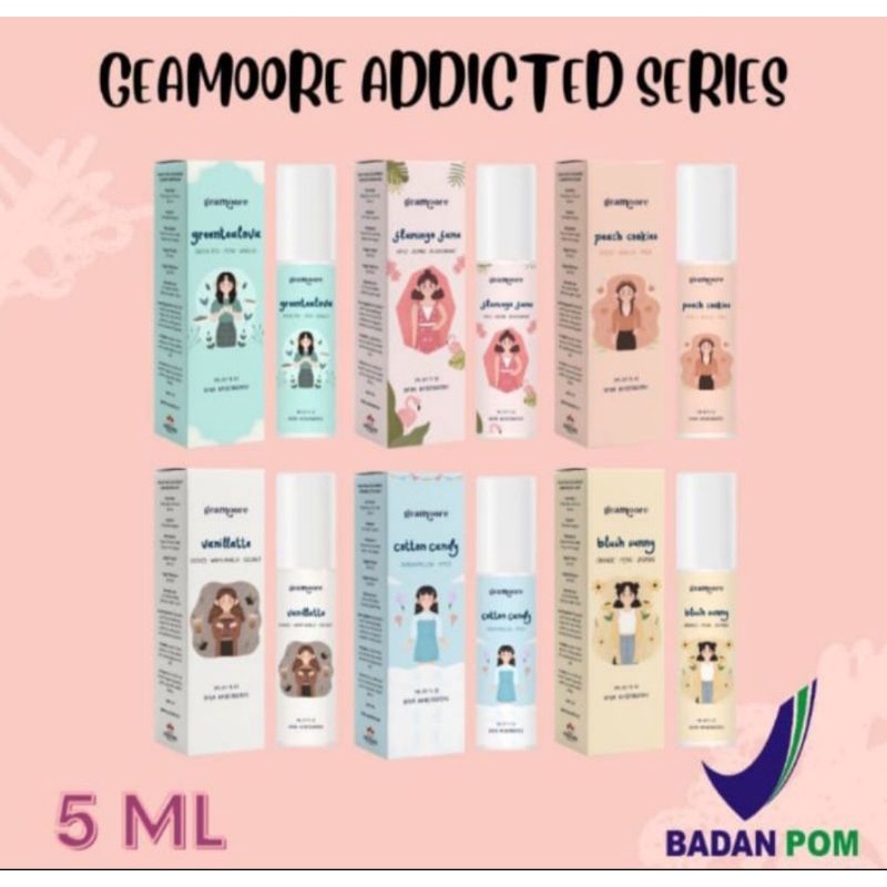 GEAMOORE Addicted 5ml - Geamoore Addicted Roll Series Parfum Perfume