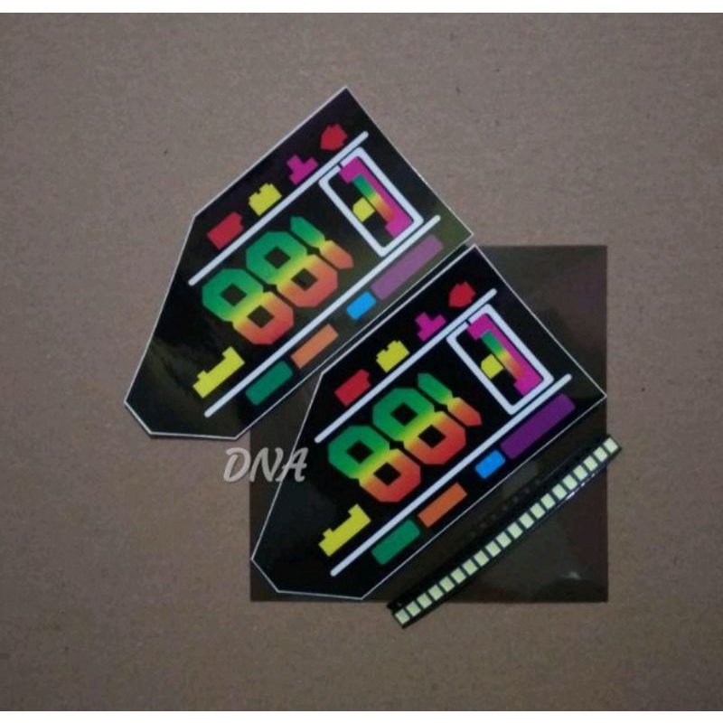Paket Stiker Lcd Speedometer BAJAJ PULSAR 180cc/220cc