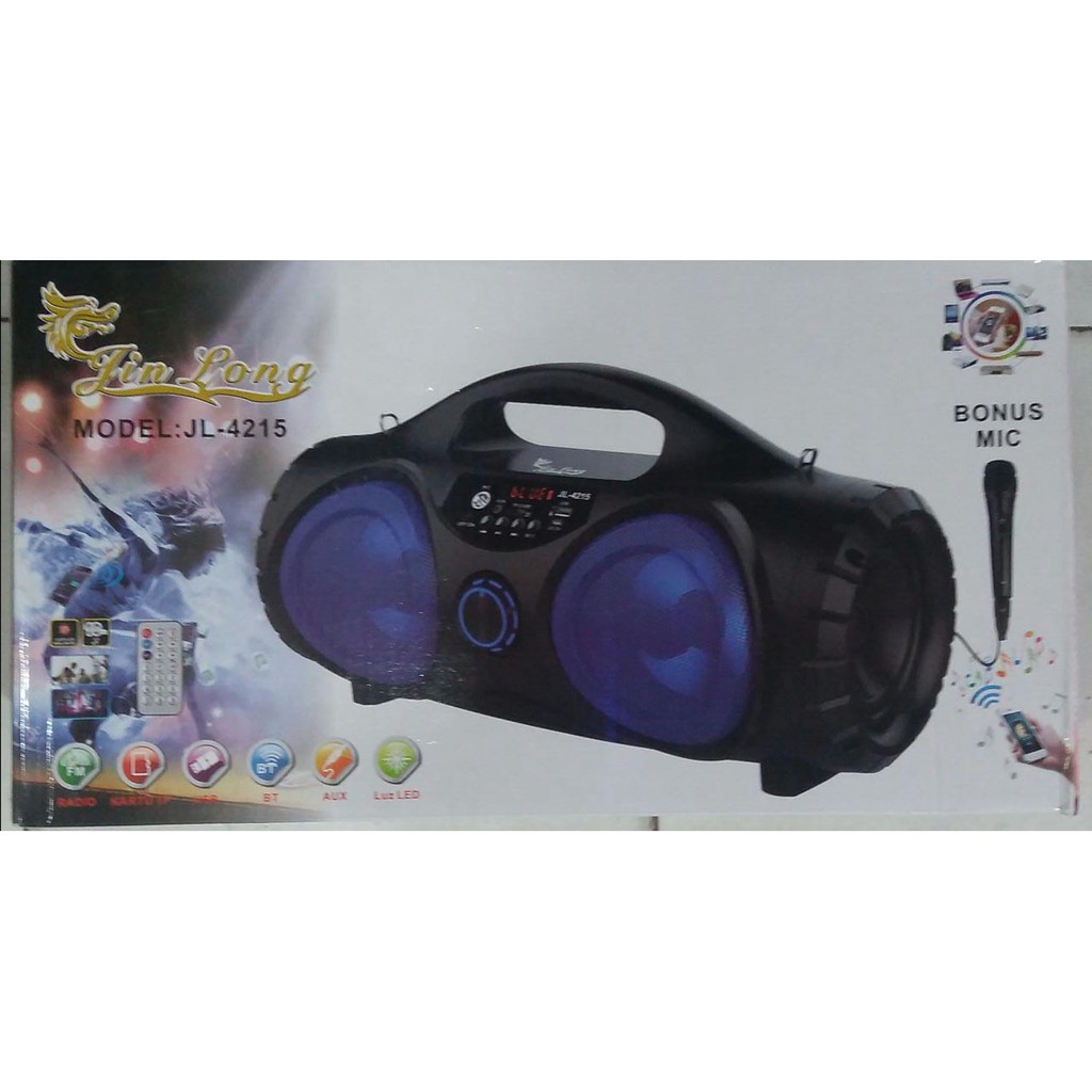 SPEAKER BLUETOOTH MIC KABLE JIN LONG JL.4215