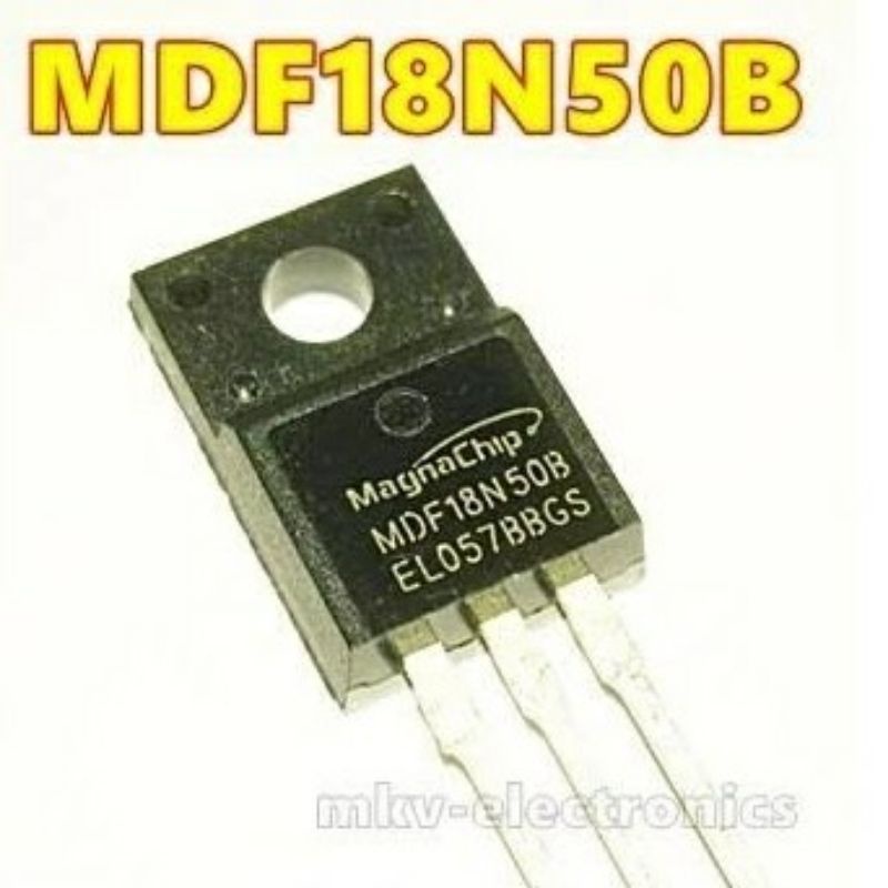 MDF18N50B  MDF18N50 MgnaChip 18N50 To-220f Mosfet N-Channel 18A 500V