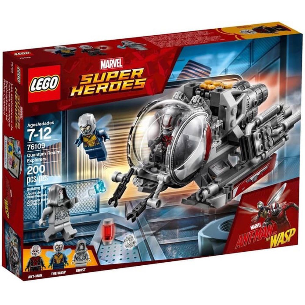 Promo  Lego 76109 Superheroes Ant man Quantum Realm Explorers  Limited