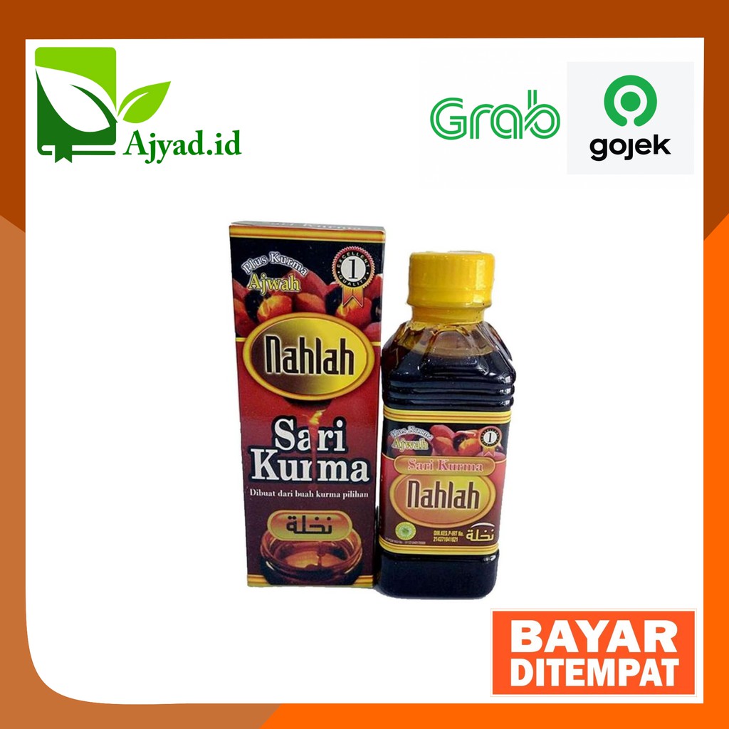 

Sari Kurma Nahlah - Sari Kurma Plus Kurma Ajwa - Memperkuat Daya Tahan Tubuh - Original Product