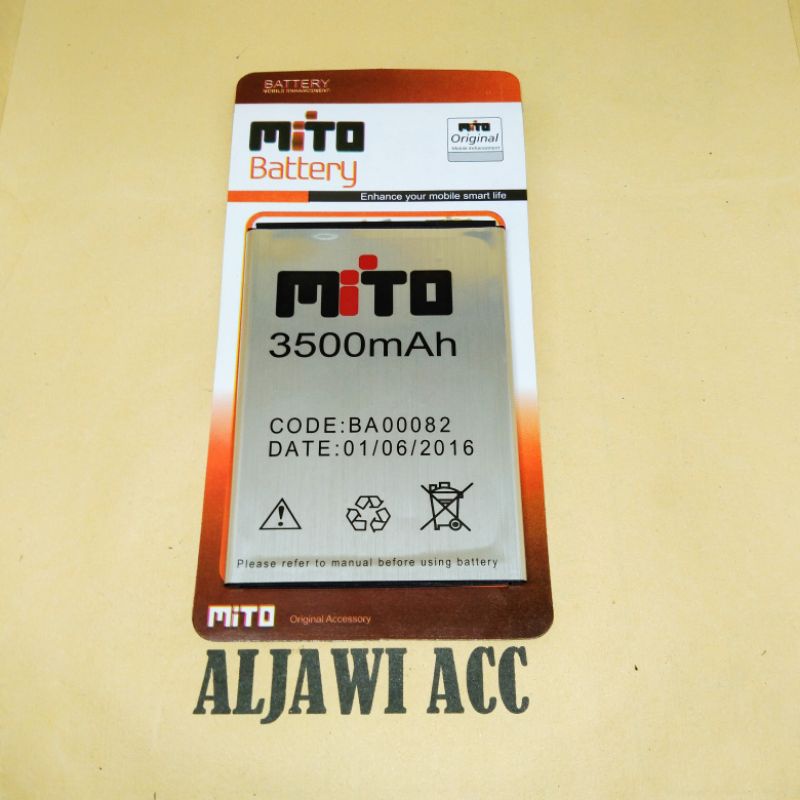 Baterai batre battery Mito A230 Fantasy Note BA00082 Original Battery Hp