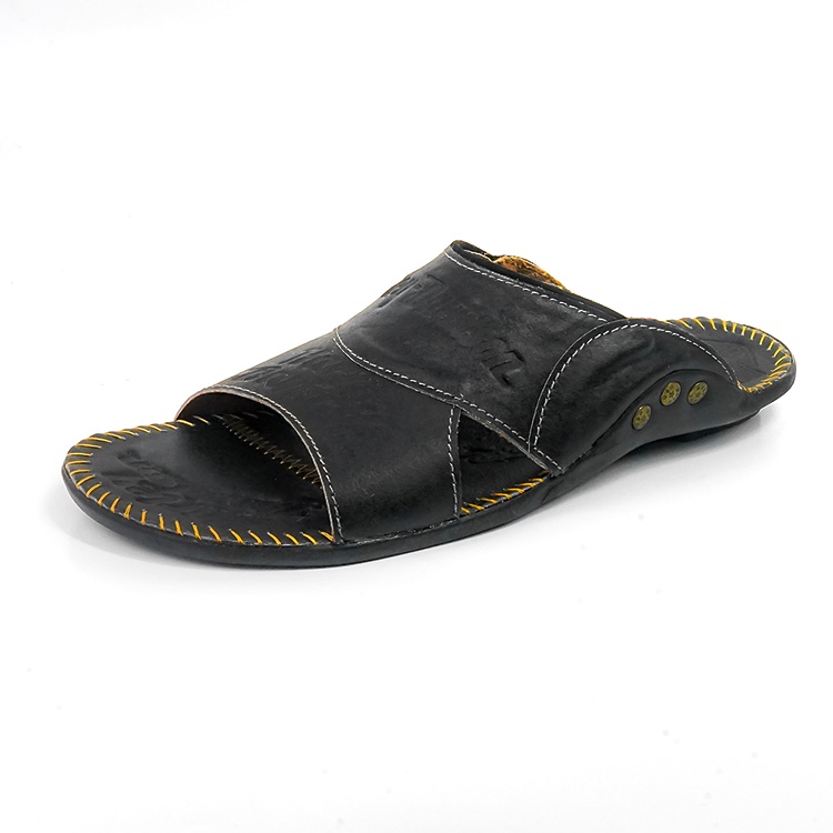 Sandal Pria Kulit Asli Model Selop Casual Harley Davidson High Adventure SLOP HT