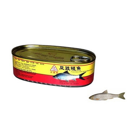 

TTS Fried Dace With Salted Black Bean 184gr/ Ikan Tausi Goreng Kacang Hitam Kaleng/ Import