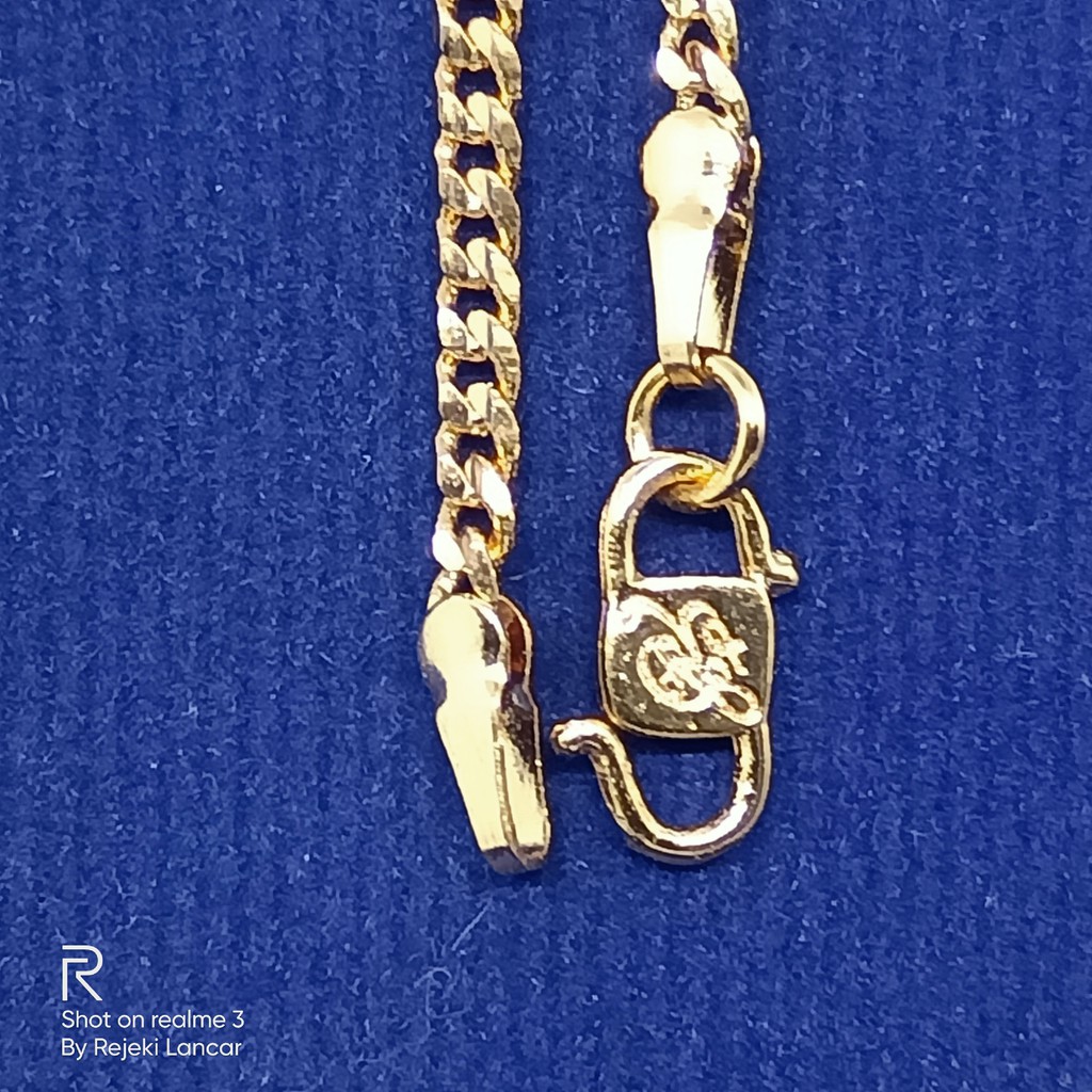 KALUNG XUPING MODEL RANTAI LAPIS MAS 24K