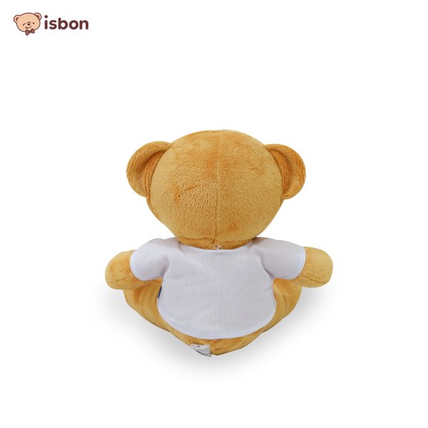 Boneka Beruang Bear Tewe Tan Istana Boneka Kaos Putih Sablon Mungil Lucu