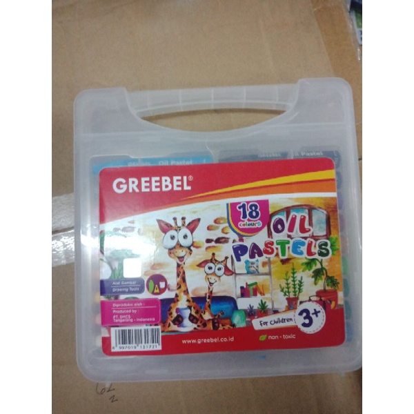 

Crayon greebel 18warna