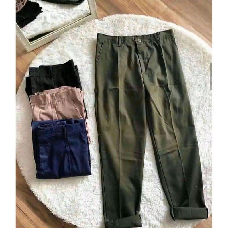 BAGGY PANTS PREMIUM, BAHAN AMERICAN DRILL GRADE A, Allsize L-XL,pjg:92.cm,lp:55-95.setengah pinggang