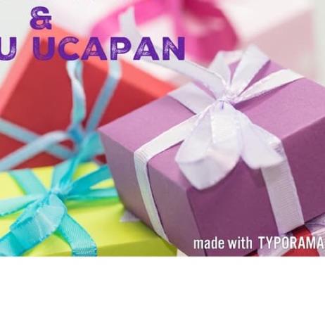 

Kertas Kado dan Kartu Ucapan