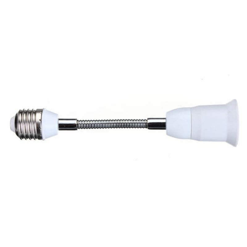 Adaptor Fitting Lampu Sambung Ekstensi Flexibel Lampu Ulir Bohlam E27 ke E27 20cm