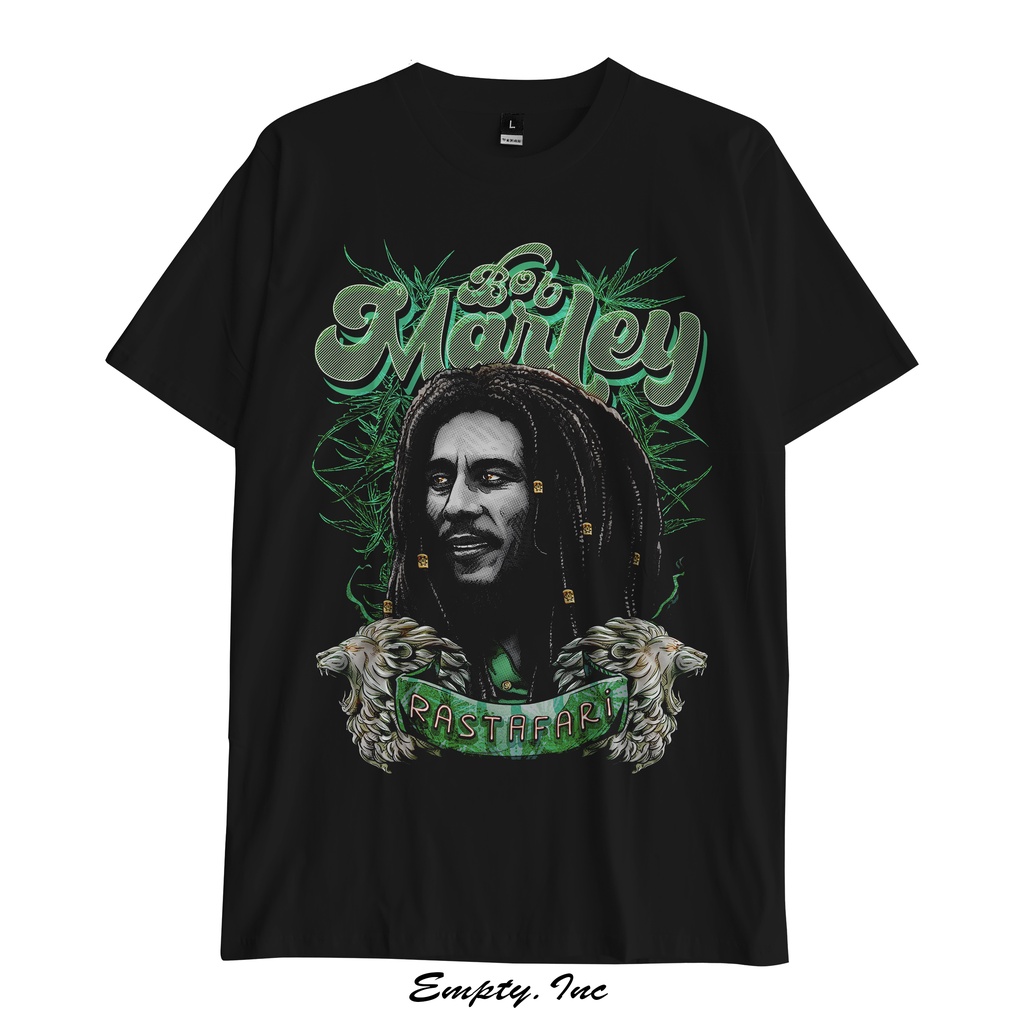 Kaos Bob Marley Rastafari Vintage Tee Bootleg