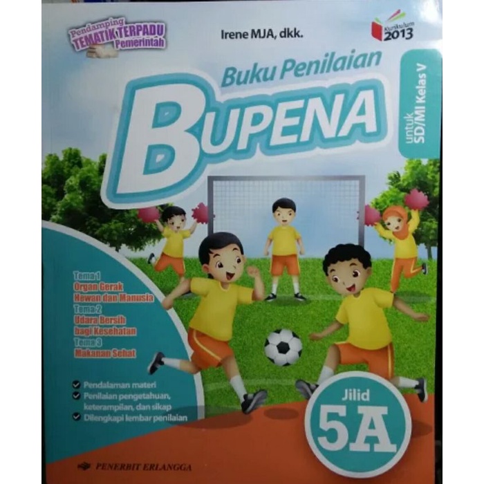 

❤BISA COD❤ Bupena 5A SD kls 5 tema 1,2&3