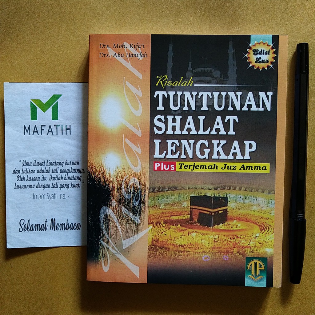 Jual Buku Risalah Tuntunan Shalat Lengkap PLUS Terjemah Juz Amma - Toha ...