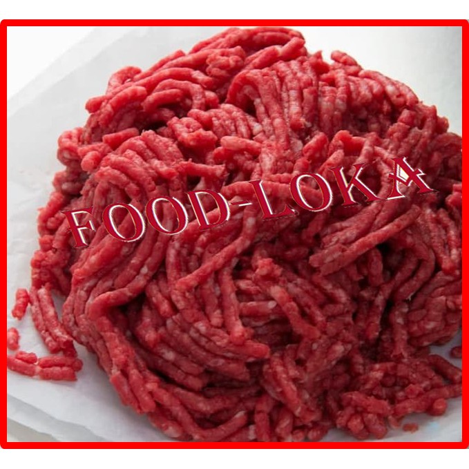 

Daging Giling Sapi -Minced Beef-Reguler-Super - Lokal-Import 1KG