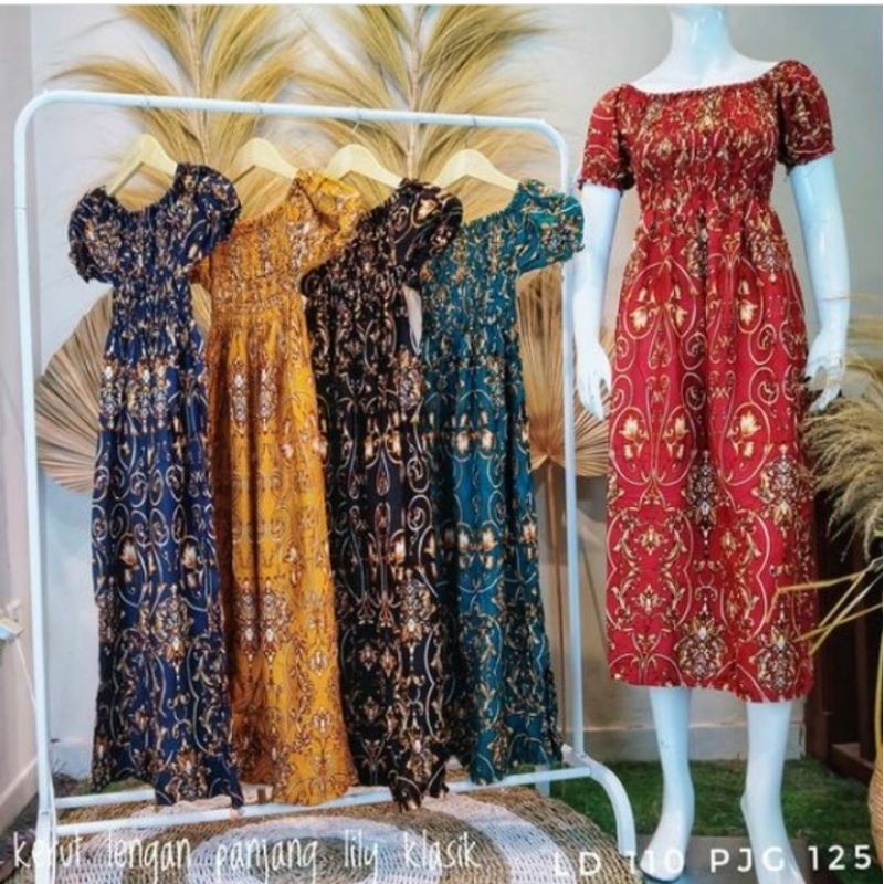 daster Kerut Panjang