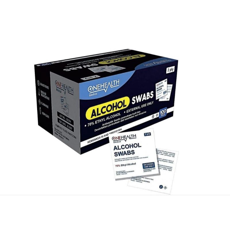Alkohol Swab / Tissue Alkohol Onehealth