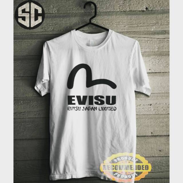 KAOS T-SHIRT EVISU JAPAN LIMITED TERLARIS