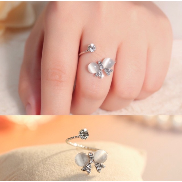 Cincin bentuk pita ACC236