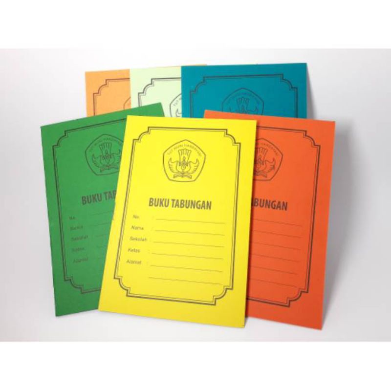Buku Tabungan Sekolah Custom