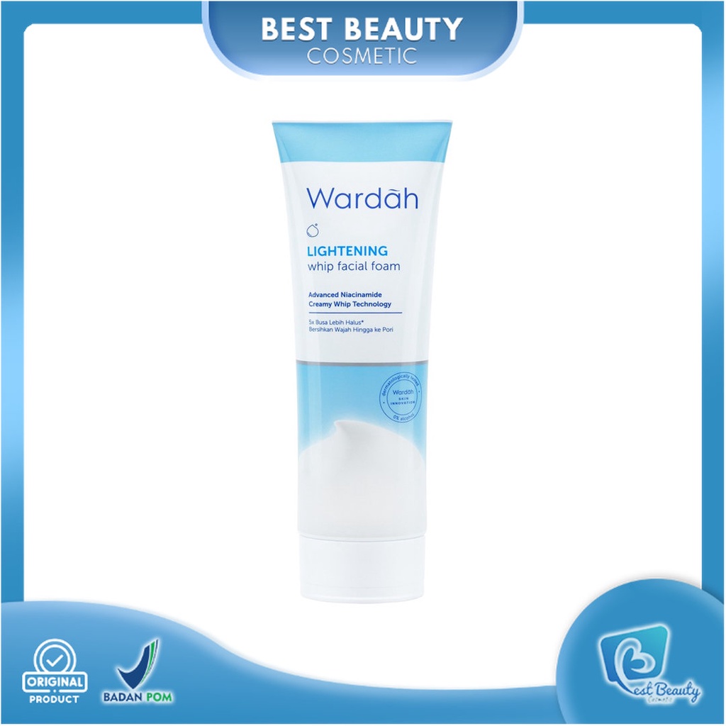 ★ BB ★ WARDAH Lightening Whip Facial Foam 50ml | WARDAH Lightening Whip Facial Foam 100ml